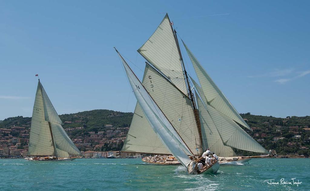 2014 Argentario Sailing Week - Paneria Classic Yacht Challenge - Javelin<br />
 ©  James Robinson Taylor